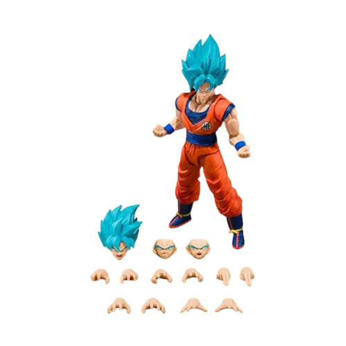 SHF SSGSS SON GOKU(BLUE POWER TRANSCENDING LIMITS) - Statues & Figures - 9