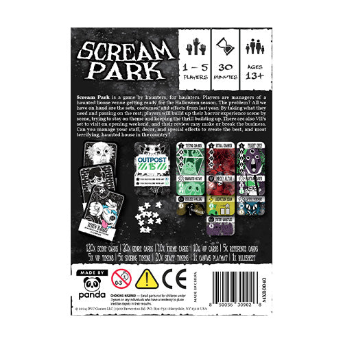Scream Park - Board Games - 2