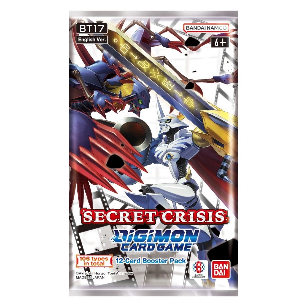 Digimon Card Game Secret Crisis Booster Box BT17 - Trading Card Games - 2