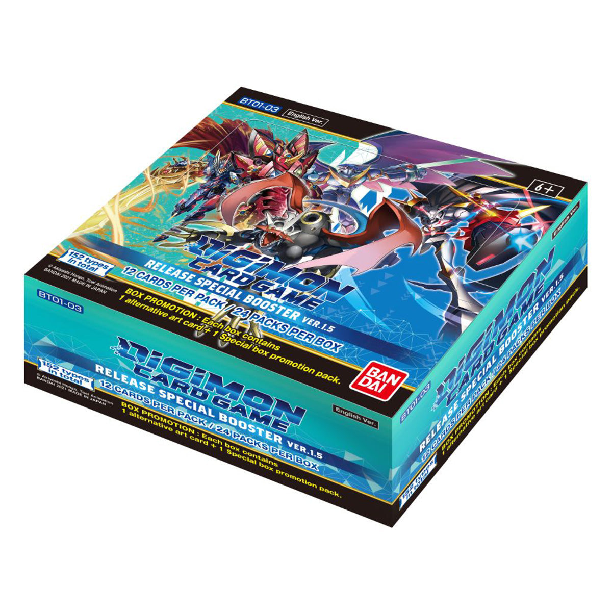 Series 01 Special Booster Box Version 1.5 Digimon Card Game - Trading Card Games
