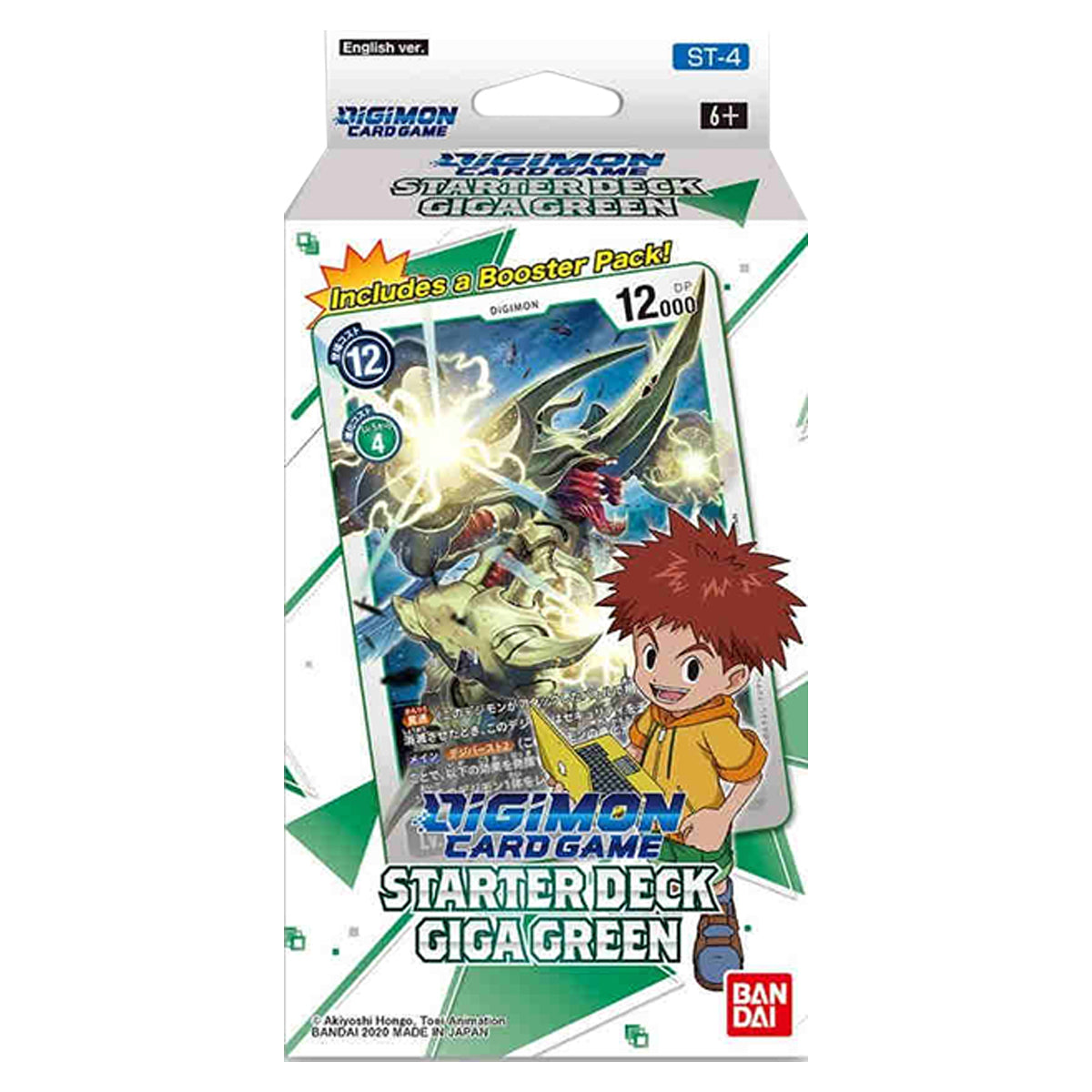 Series 04 Starter Deck 04 Giga Green Digimon Card Game - Trading Card Games