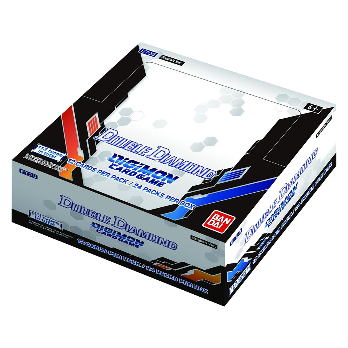 Series 06 Double Diamond BT06 Booster Box Digimon Card Game - Trading Card Games