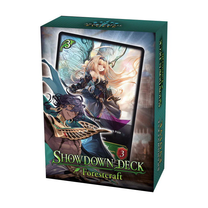 Shadowverse Evolve SDD01 Forestcraft Showdown Deck - Trading Card Games