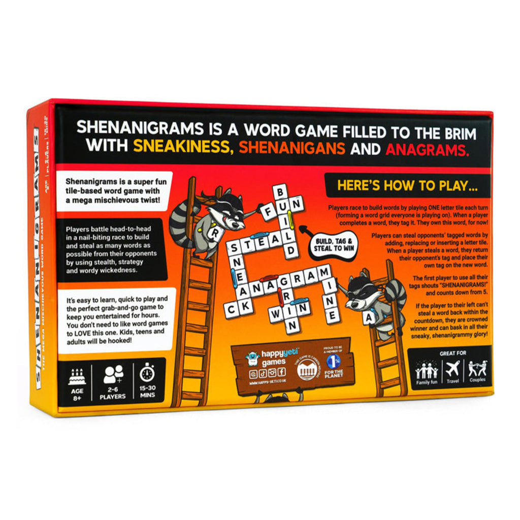 Shenanigrams The Mega Mischievous Word Game - Board Games - 2