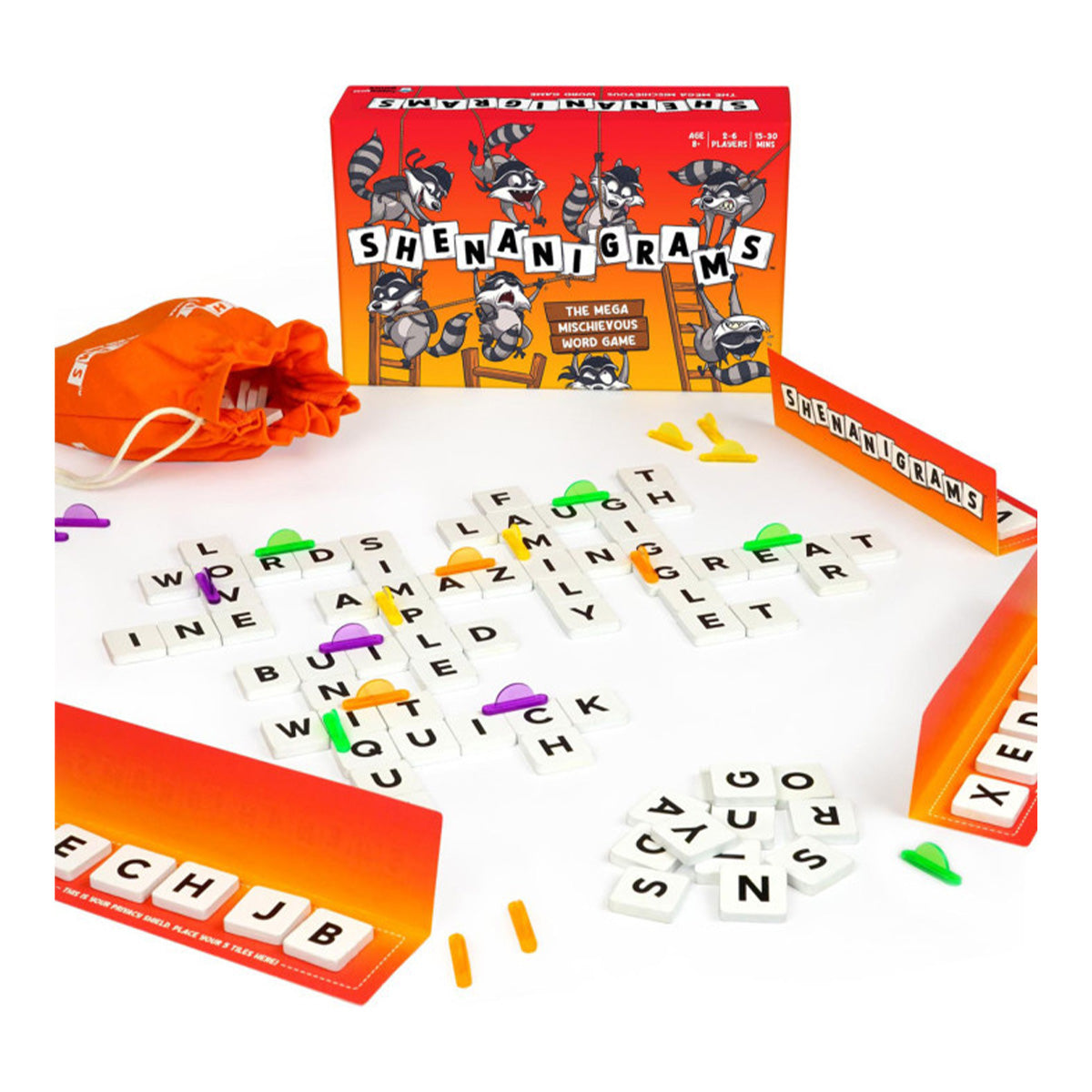 Shenanigrams The Mega Mischievous Word Game - Board Games - 3