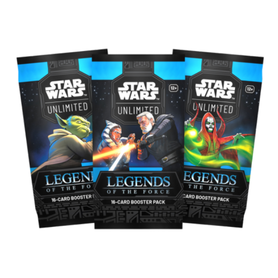 Star Wars Unlimited Legends of the Force Single Booster Pack - Trading Card Games