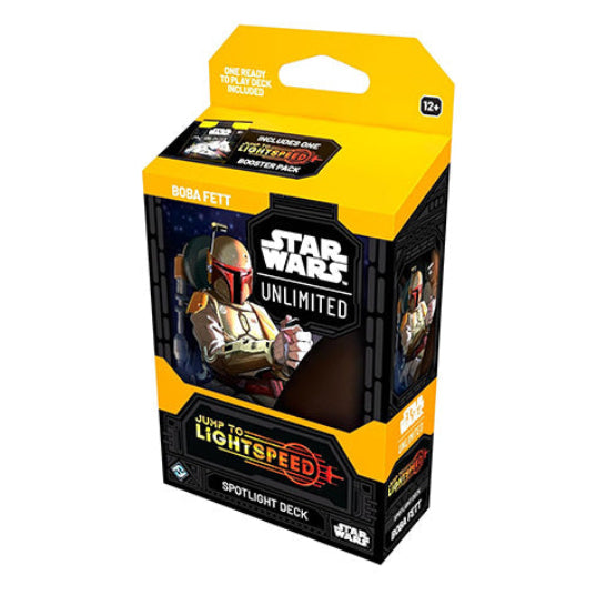 Star Wars Unlimited Jump to Lightspeed Boba Fett Spotlight Deck - Trading Card Games - 2