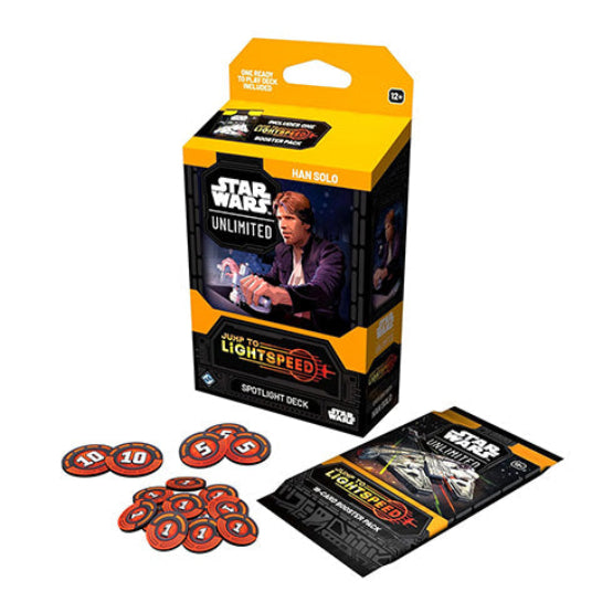 Star Wars Unlimited Jump to Lightspeed Han Solo Spotlight Deck - Trading Card Games - 3