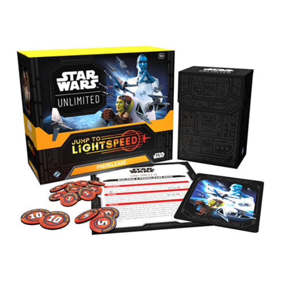 Star Wars Unlimited Jump to Lightspeed Prerelease Box - Trading Card Games