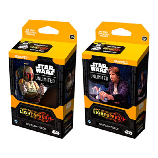 Star Wars Unlimited Jump to Lightspeed Spotlight Deck (Pair) - Trading Card Games