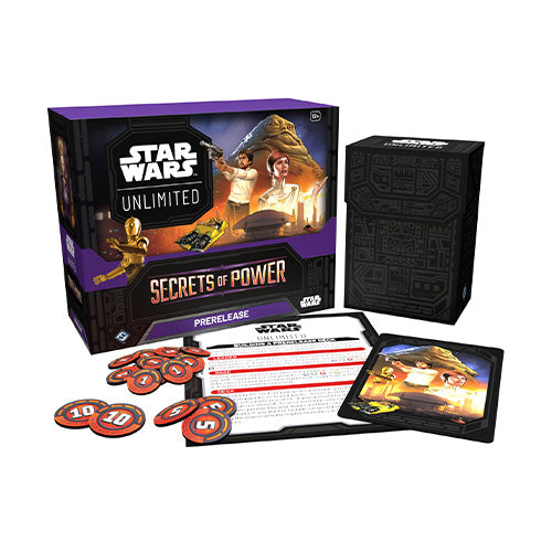 Star Wars Unlimited Secrets of Power Prerelease Box - Trading Card Games - 3