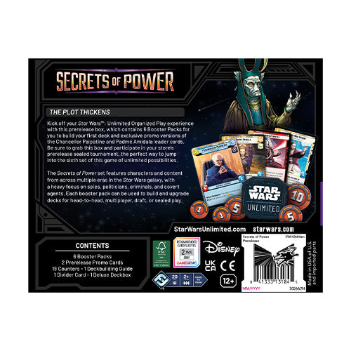 Star Wars Unlimited Secrets of Power Prerelease Box - Trading Card Games - 4