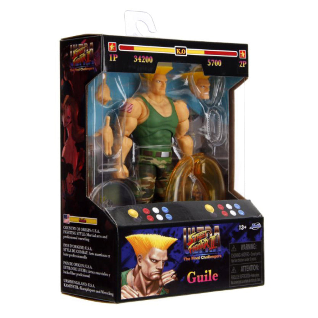 Street Fighter - Guile 6" Action Figure - Statues & Figures
