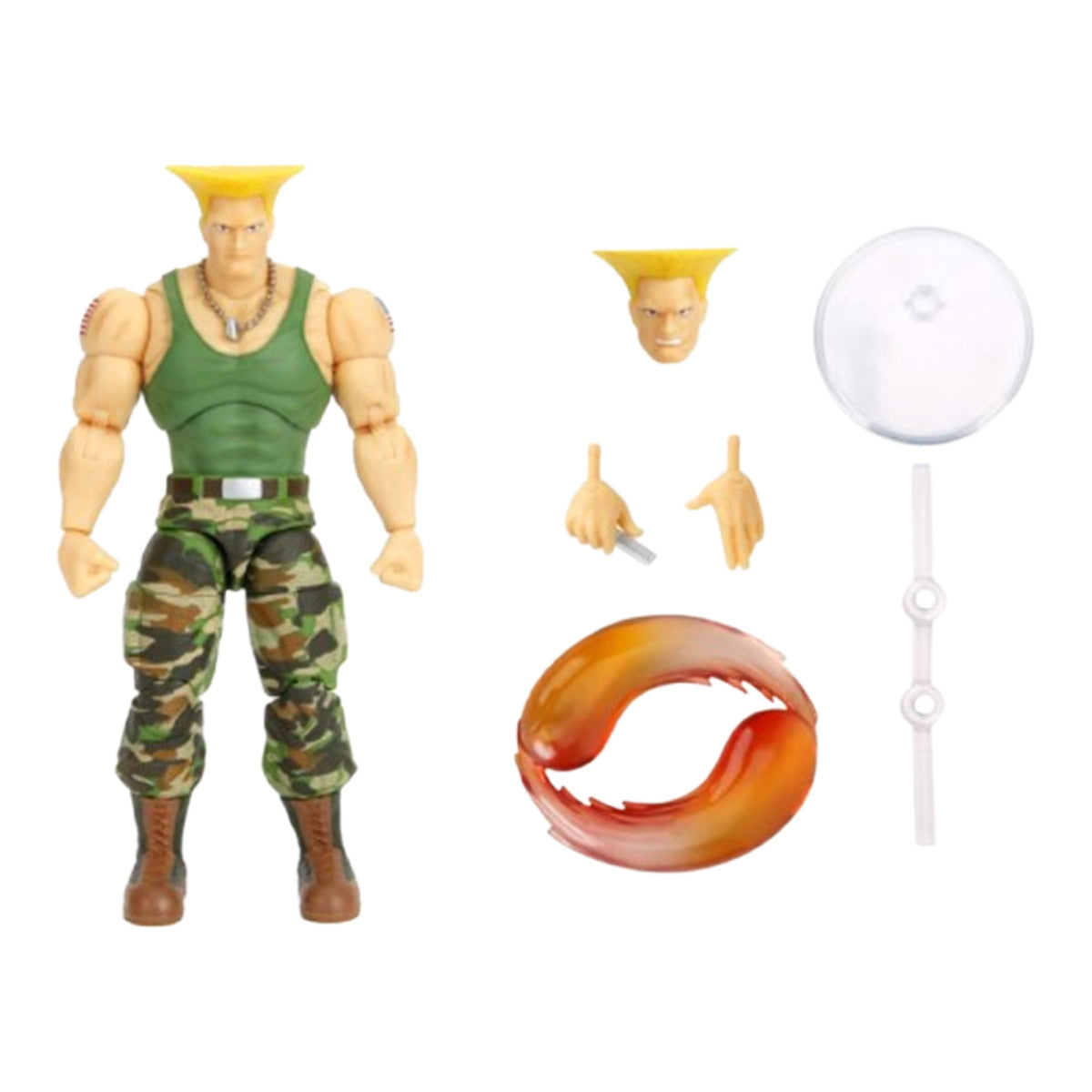 Street Fighter - Guile 6" Action Figure - Statues & Figures - 3