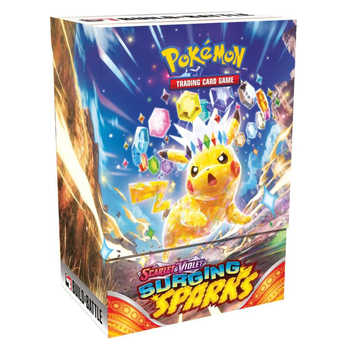 POKEMON TCG Scarlet & Violet Surging Sparks Build & Battle Box - Trading Card Games - 2