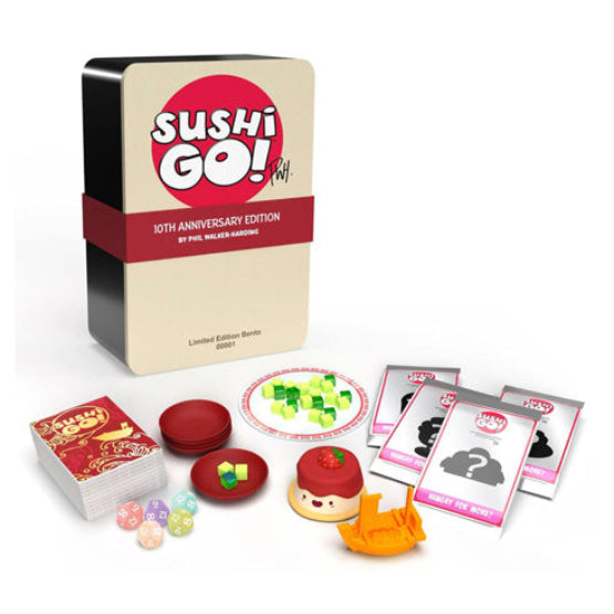 Sushi Go 10th Anniversary Edition (Limited Edition Bento Box Tin) - Board Games - 3