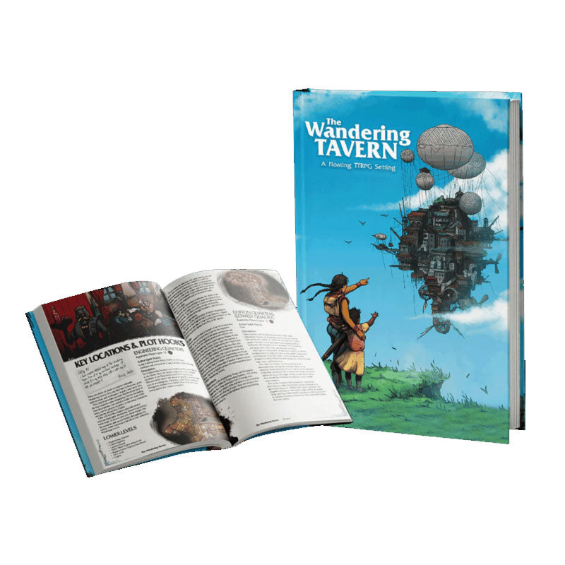 The Wandering Tavern RPG Studio Ghibli Inspired Setting Book - Role Playing Games - 2