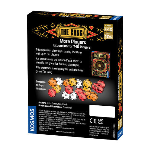 The Gang - More Players Expansion for 7-10 Players - Board Games - 3