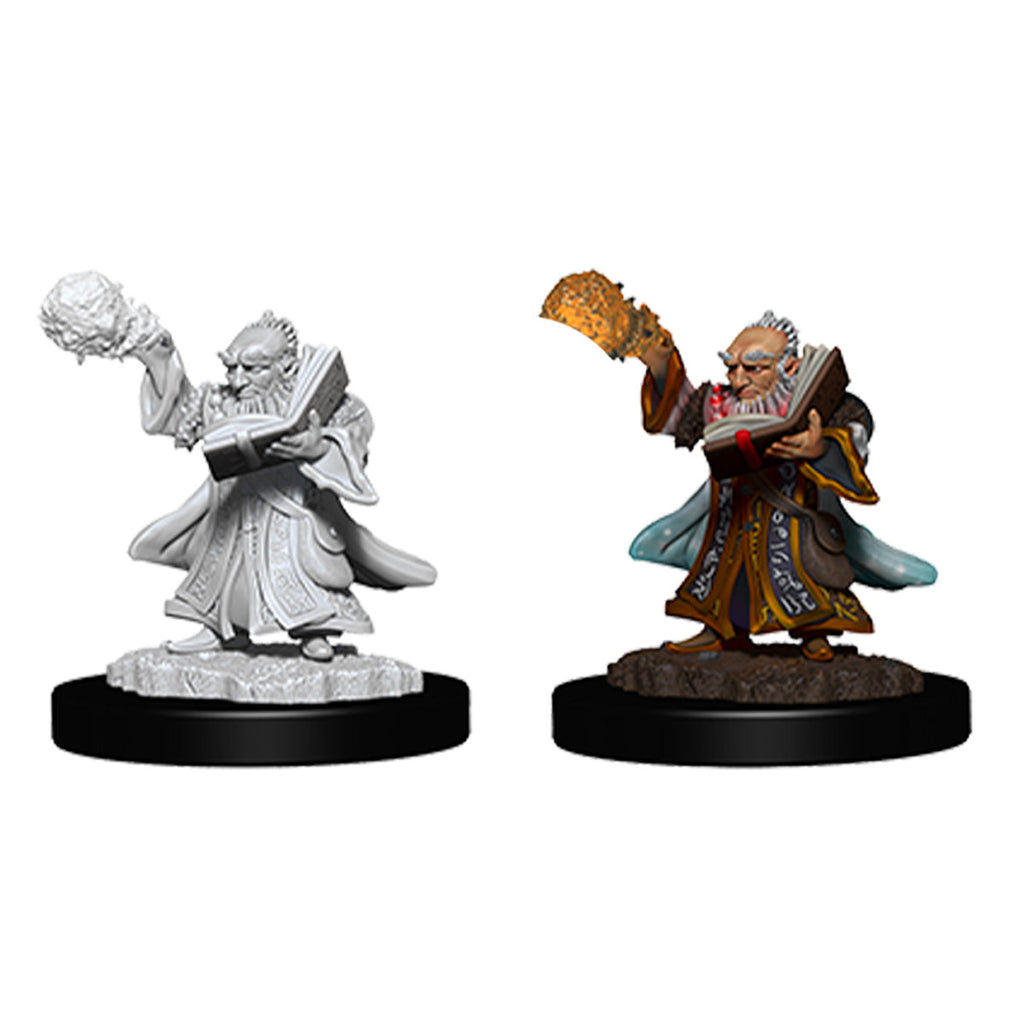 D&D Nolzurs Marvelous Unpainted Miniatures Male Gnome Wizard - Miniatures - 3