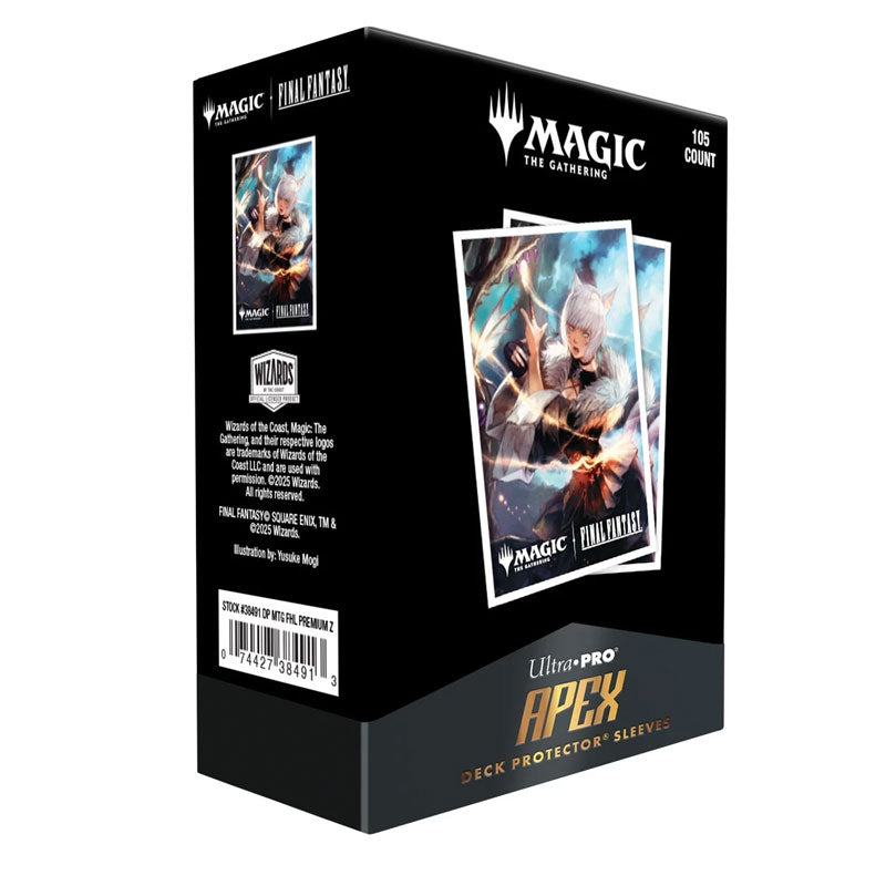 ULTRA PRO Magic MTG Final Fantasy 105ct APEX Deck Protector Sleeves Premium Z - Sleeves