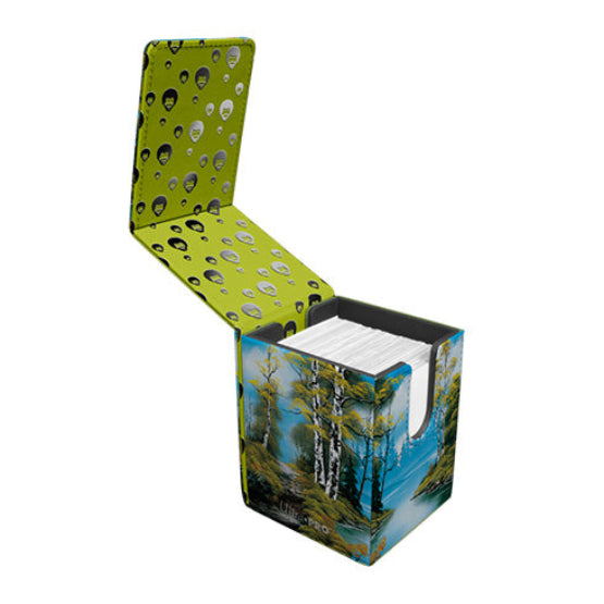 ULTRA PRO Bob Ross Lakeside Path Alcove Flip Deck Box - Deck Boxes - 2