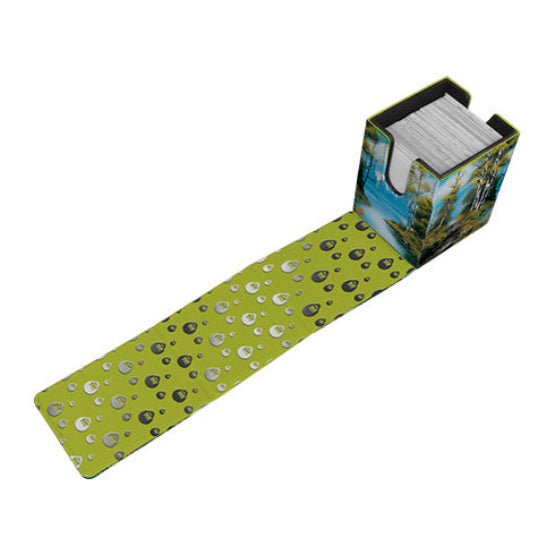 ULTRA PRO Bob Ross Lakeside Path Alcove Flip Deck Box - Deck Boxes - 3