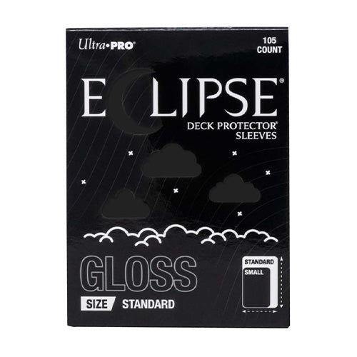 ULTRA PRO ECLIPSE Gloss Standard Jet Black Sleeves 105ct - Sleeves - 3