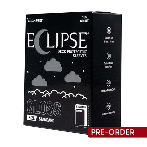 ULTRA PRO ECLIPSE Gloss Standard Smoke Grey Sleeves 105ct - Sleeves