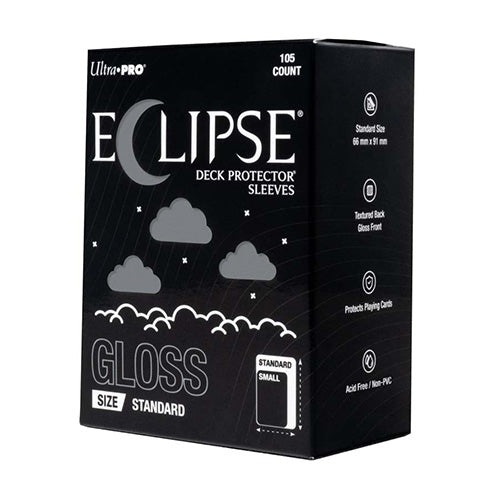 ULTRA PRO ECLIPSE Gloss Standard Smoke Grey Sleeves 105ct - Sleeves - 2