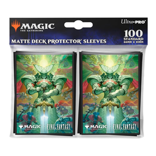 ULTRA PRO Magic MTG Final Fantasy 100ct Deck Protector Sleeves v5 - Sleeves