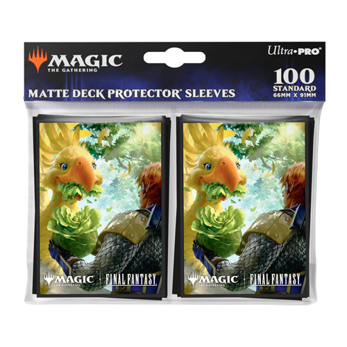ULTRA PRO Magic MTG Final Fantasy 100ct Deck Protector Sleeves v8 - Sleeves
