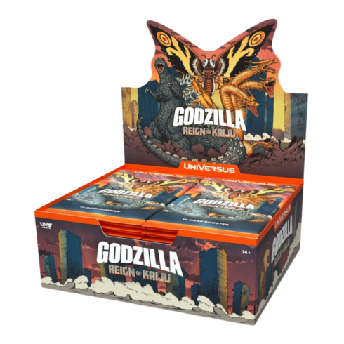 UniVersus Godzilla Reign of Kaiju Booster Box - Trading Card Games