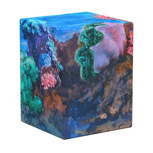 Ultimate Guard Boulder 100+ Earth Day 2026 Coral Places Seablue Hush Deck Box - Deck Boxes - 3