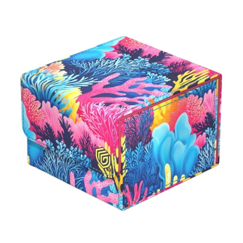 Ultimate Guard Sidewinder 133+ XenoSkin Deck Box - 2025 Exclusive Coral Places - Coral Garden - Deck Boxes