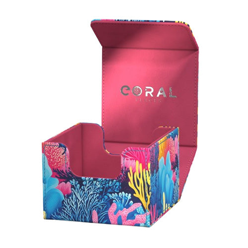 Ultimate Guard Sidewinder 133+ XenoSkin Deck Box - 2025 Exclusive Coral Places - Coral Garden - Deck Boxes - 3