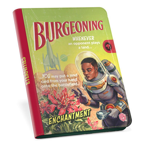 Ultimate Guard Zipfolio 360 XenoSkin Binder - Magic MTG Edge of Eternities - Burgeoning - Binders