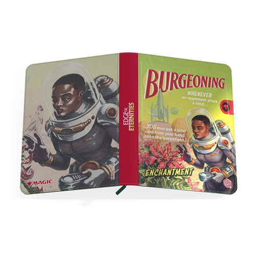 Ultimate Guard Zipfolio 360 XenoSkin Binder - Magic MTG Edge of Eternities - Burgeoning - Binders - 3