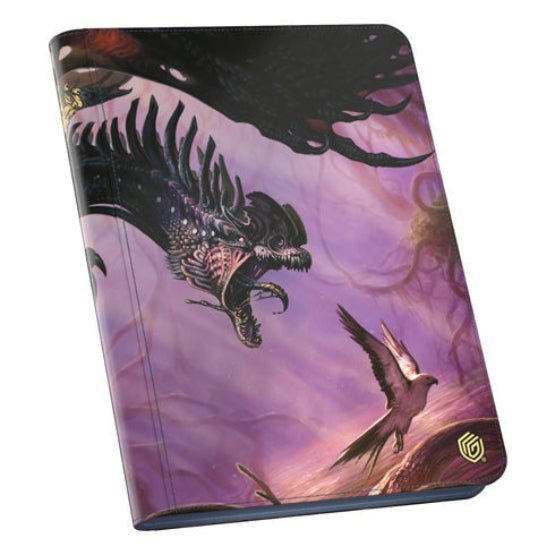 Ultimate Guard Zipfolio 360 XenoSkin Binder - Magic MTG Tarkir Dragonstorm - Feral Deathgorger - Binders