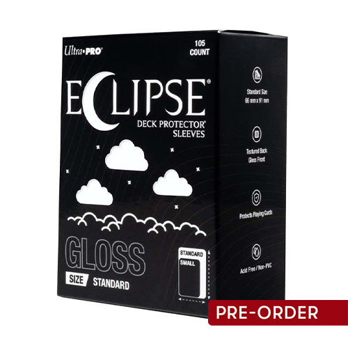 Ultra Pro ECLIPSE Gloss Standard Arctic White Sleeves 105ct - Sleeves