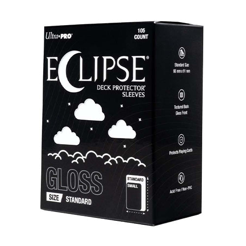 Ultra Pro ECLIPSE Gloss Standard Arctic White Sleeves 105ct - Sleeves - 2