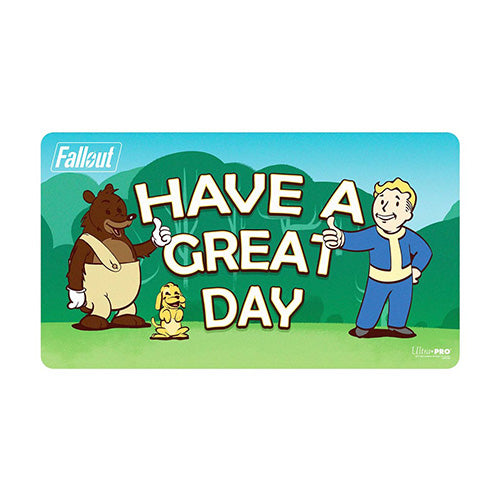 Ultra Pro Fallout Vault Boy Have a Great Day Playmat - Playmats - 2
