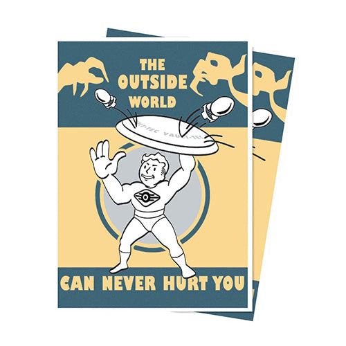 Ultra Pro Fallout Vault Boy The Outside World 105ct Apex Deck Protector Sleeves - Sleeves - 4