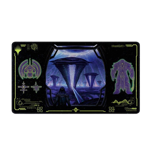 Ultra Pro Magic MTG Edge of Eternities Holofoil Playmat Black Mythic - Playmats