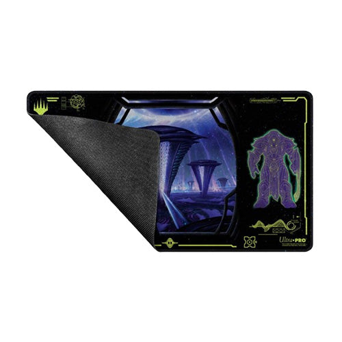 Ultra Pro Magic MTG Edge of Eternities Holofoil Playmat Black Mythic - Playmats - 3