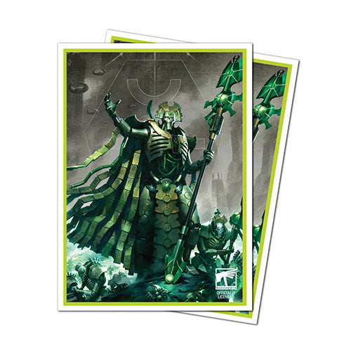 Ultra Pro Necron Codex Aligned 105ct Apex Deck Protector Sleeves for Warhammer 40k - Sleeves - 3