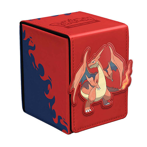 Ultra Pro Pokemon Mega Charizard Y Alcove Flip Deck Box - Deck Boxes - 2