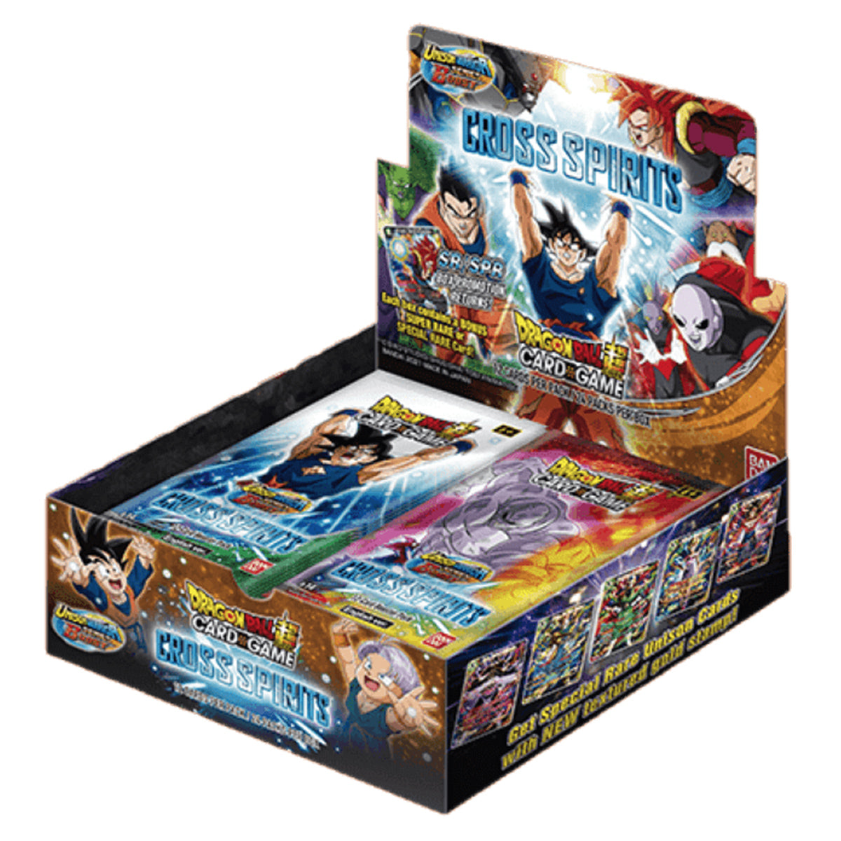 Unison Warrior Series 14 UW5 Cross Spirits Booster Box Dragon Ball Super - Trading Card Games