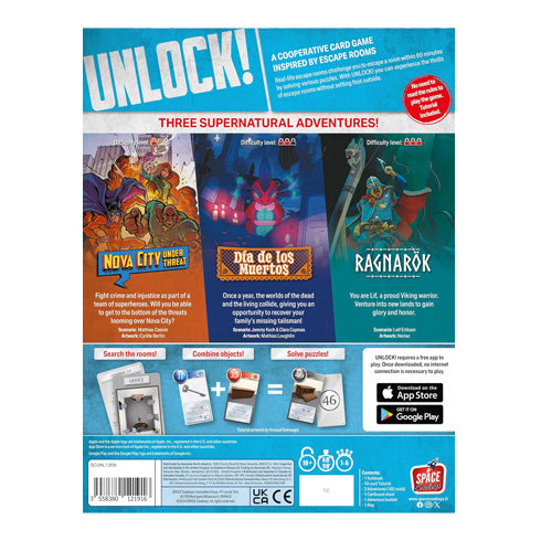 Unlock! Supernatural Adventures - Board Games - 3