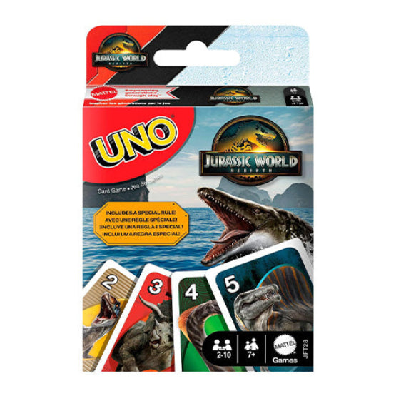 Uno Jurassic World 4 Rebirth - Board Games
