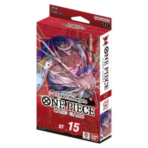 One Piece Card Game Edward Newgate Starter Deck ST-15 Red - Trading Card Games